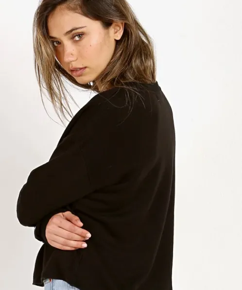 Spiritual Gangster Tops>Dreamer Arch Crop Sweatshirt