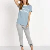 Spiritual Gangster Tops>Namaste Beaches Zen Tee Tropic