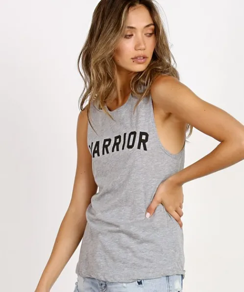 Spiritual Gangster Tops>Warrior Arch Muscle Tank