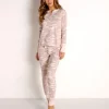 Splendid Pj Sets>Vintage Thermal PJ Set Tonal Camo