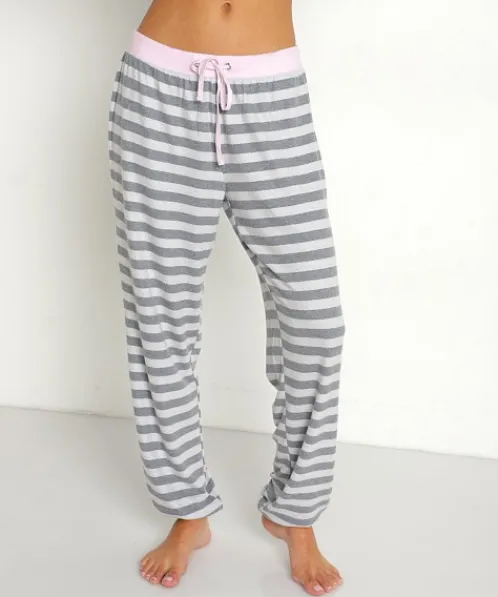 Splendid Pj Sets>Westport Long Sleeve PJ Set Heather Grey