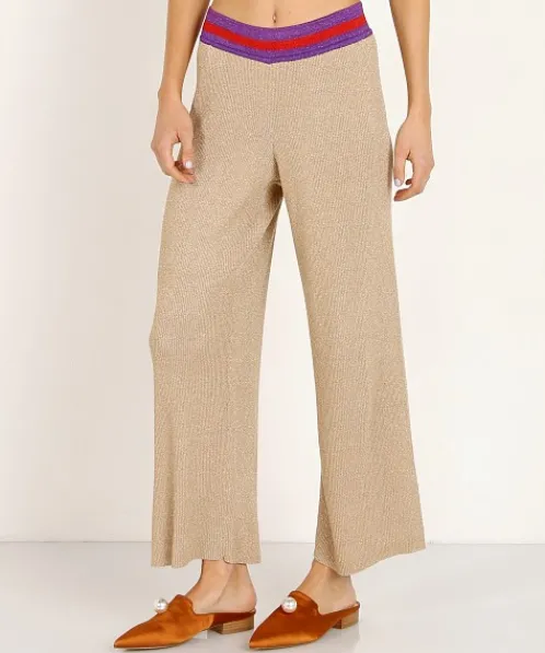 Splendid Pants>X Margherita Missoni Fiesta Sweater Pant Oro