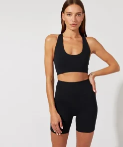 SPLITS59 Bottoms>Airweight High Waist Short Black