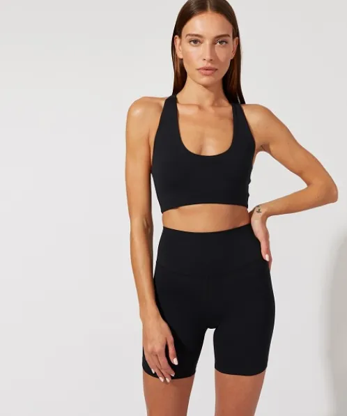 SPLITS59 Bottoms>Airweight High Waist Short Black
