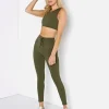 SPLITS59 Sports Bras>Glenda Techflex Sports Bra Army
