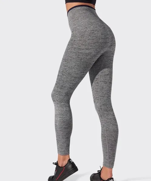 SPLITS59 Bottoms>Mila Seamless High Waist 7/8 Legging Grey