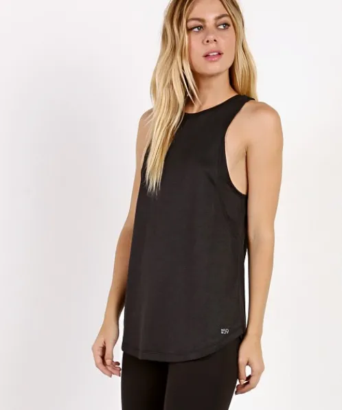 SPLITS59 Tops>Mile Tank Black