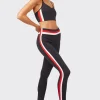 SPLITS59 Bottoms>Miles Mid Rise Leggings Techflex Graphite