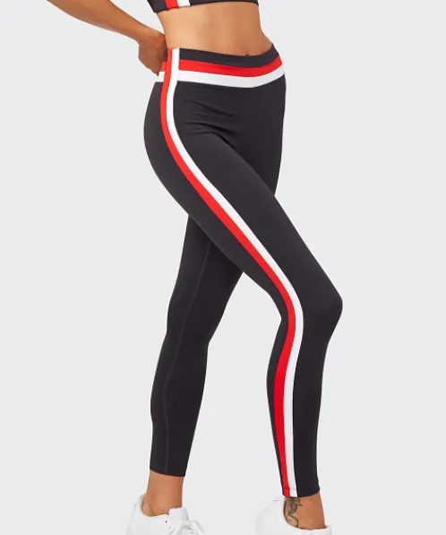 SPLITS59 Bottoms>Miles Mid Rise Leggings Techflex Graphite
