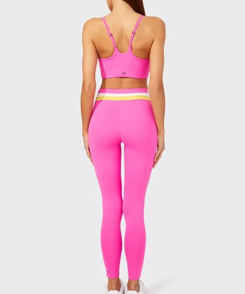 SPLITS59 Sports Bras>Miles Techflex Sports Bra Fuchsia