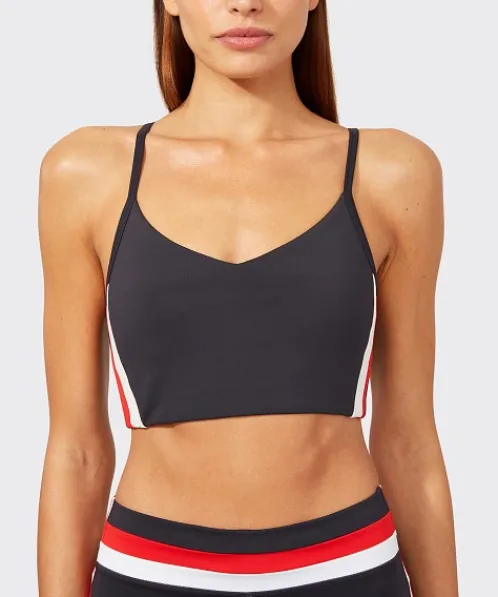 SPLITS59 Sports Bras>Miles Techflex Sports Bra Graphite