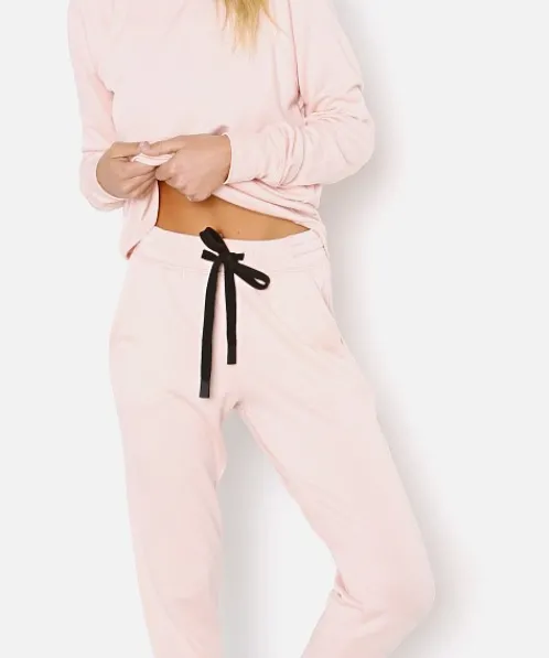 SPLITS59 Pants>Reena 7/8 Fleece Sweatpant Powder
