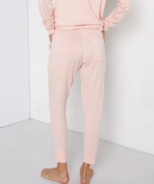 SPLITS59 Pants>Reena 7/8 Fleece Sweatpant Powder