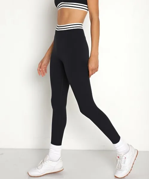 SPLITS59 Bottoms>Roxan Airweight 7/8 Legging Black