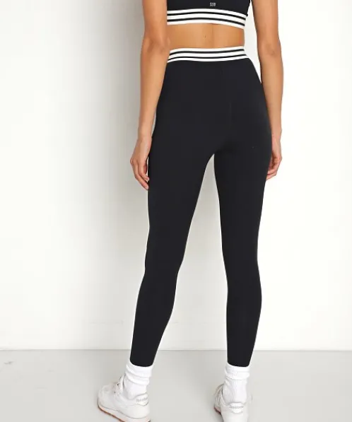 SPLITS59 Bottoms>Roxan Airweight 7/8 Legging Black