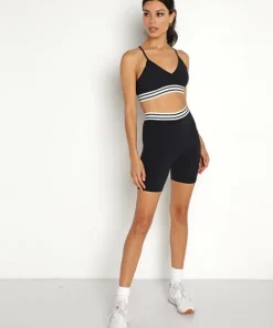 SPLITS59 Sports Bras>Roxan Airweight Sports Bra Black