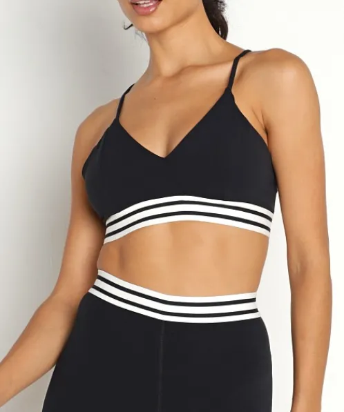 SPLITS59 Sports Bras>Roxan Airweight Sports Bra Black