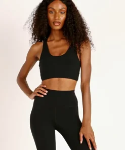 SPLITS59 Sports Bras>Sara Airweight Bra Black