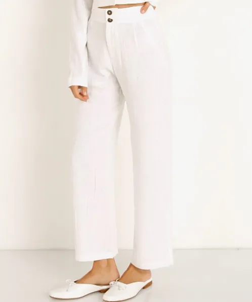 Stillwater Pants>All Summer Pant White