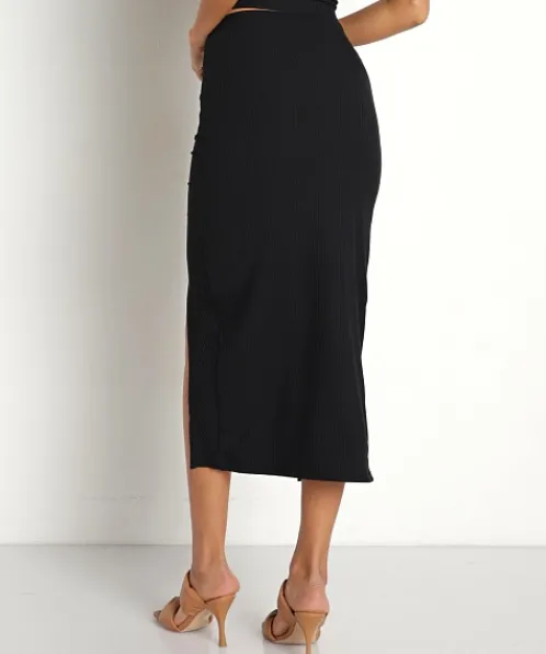 Stillwater Skirts>The Crossfire Skirt Black
