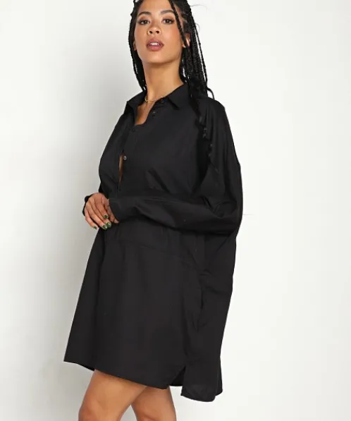 Stillwater Dresses>The Shirting Mini Black