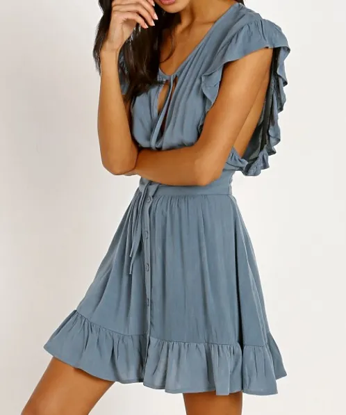 Stillwater Dresses>You're Sweet Mini Sea