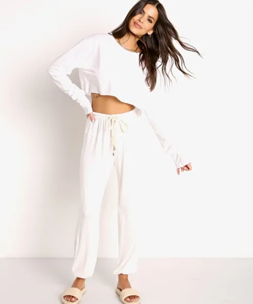 Stillwater Pants>You're Welcome Pant Vintage White