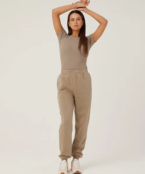 STYLERUNNER Pants>Median Jogger Pebble