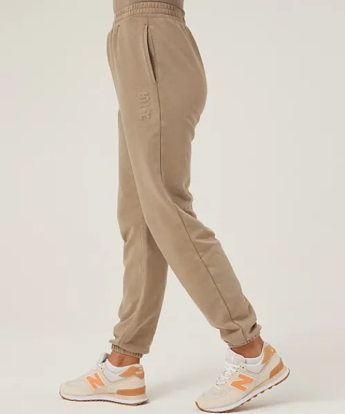 STYLERUNNER Pants>Median Jogger Pebble