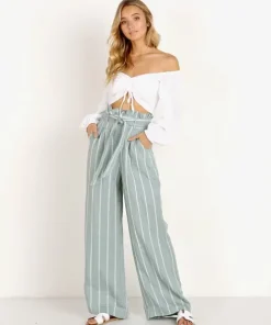 Suboo Tops>Together Again Cropped Top White