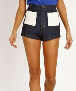 Sugarhigh Lovestoned Shorts>Woody Short Denim