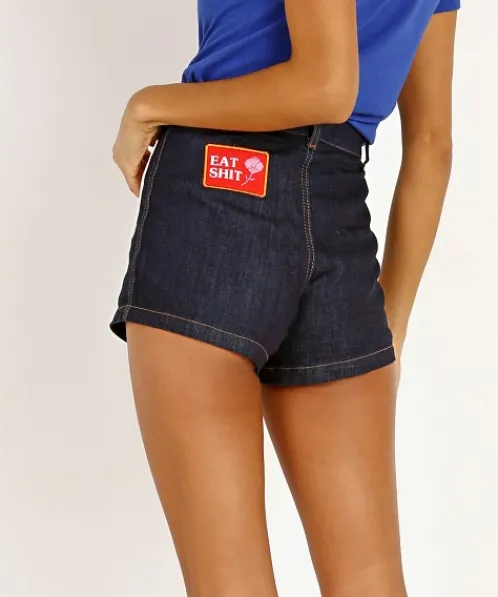Sugarhigh Lovestoned Shorts>Woody Short Denim