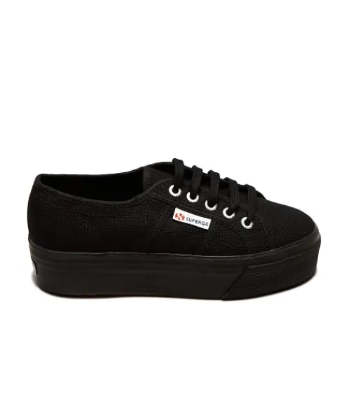Superga Sneakers>2790 ACOT Platform Sneaker Full Black
