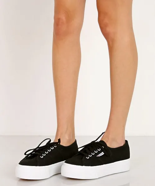 Superga Sneakers>2790 ACOTW Platform Sneaker Black