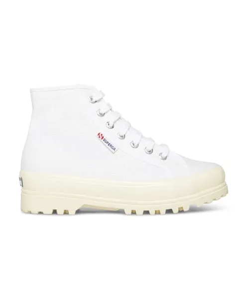 Superga Sneakers>2341 Alpina Shiny Gum Sneaker White Shiny
