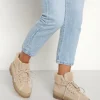 Superga Sneakers>2341 Alpina Suede Shearling Collar Beige