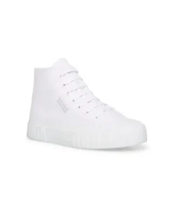 Superga Sneakers>2696 Stripe Hi Top Sneaker White