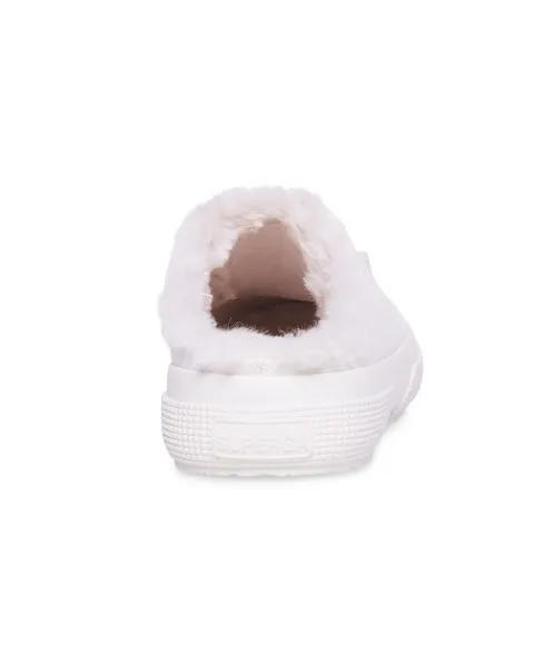 Superga Sneakers>2402 WPCOTFURW Fur Lined Sneaker White