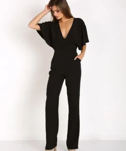 The Jetset Diaries Rompers>Sahara Jumpsuit Black