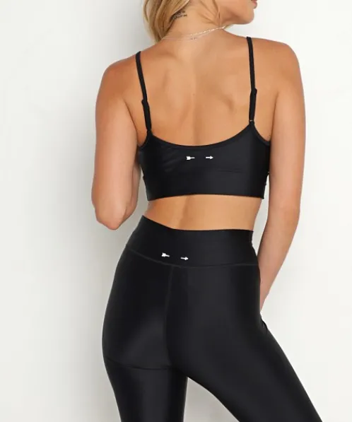 The Upside Sports Bras>Original Natacha Sports Bra Black