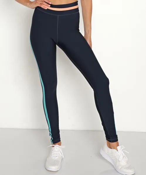 The Upside Bottoms>Play Color Block Yoga Pant