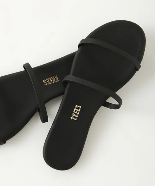 Tkees Flip Flops | Sandals>Gemma Vegan Matte Sandal Black