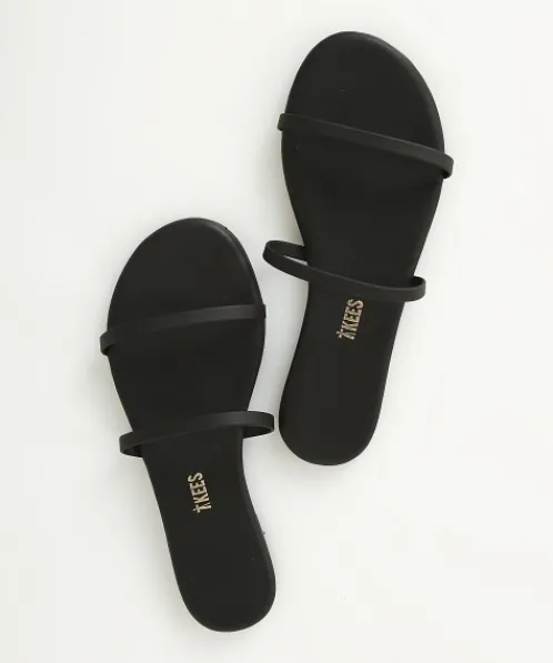 Tkees Flip Flops | Sandals>Gemma Vegan Matte Sandal Black