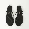 Tkees Flip Flops | Sandals>Riley Vegan Matte Sandal Black