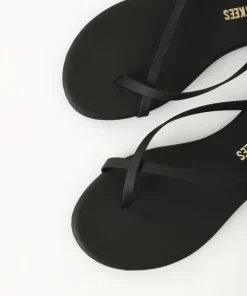 Tkees Flip Flops | Sandals>Riley Vegan Matte Sandal Black
