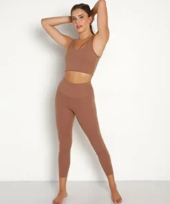 Varley Bottoms>Always High 25" Legging Acorn