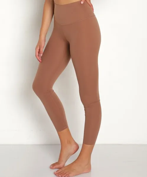 Varley Bottoms>Always High 25" Legging Acorn