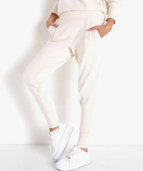 Varley Pants>Amberley Joggers Oatmeal