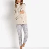 Varley Knits>Atlas Pullover Jacket Sand