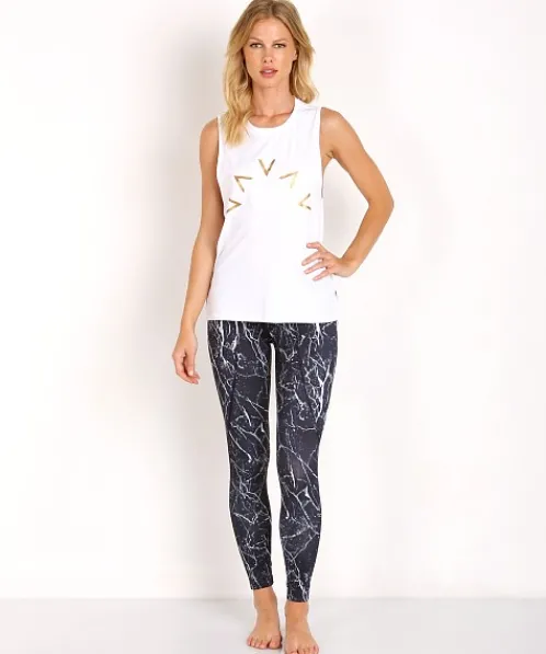 Varley Tops>Brentwood Tee White